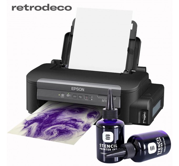 Трансферная Краска для принтеров Stencil Printer Ink для EcoTank Inkjet Printer - 120мл