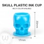 Капси для фарби AVA SCULL 17*20мм - 20шт сині