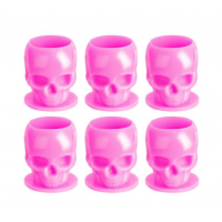 Капси для фарби AVA SCULL 17*20мм - 100шт рожеві