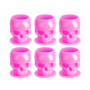 Капси для фарби AVA SCULL 17*20мм - 20шт рожеві
