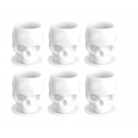 Капси для фарби AVA SCULL 17*20мм - 100шт білі