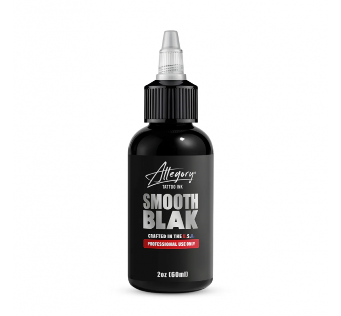 Тату фарба Allegory SMOOTH BLAK 60мл