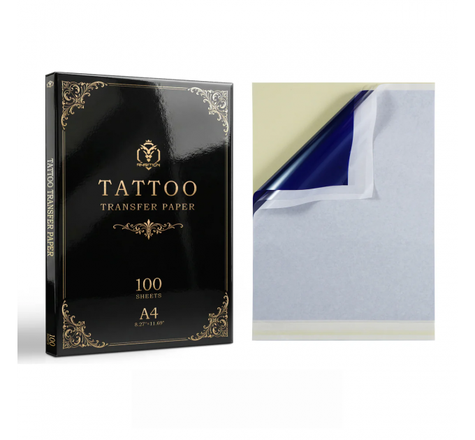 Тату трансферний папір Ambition Transfer Paper 100 аркушів (пачка)