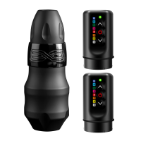 Бездротова тату машинка Ambition EXO  Black Matte 40mm + Power Pack