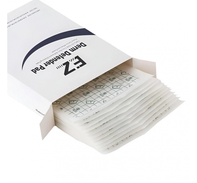Пов'язки EZ Derm Defender, що не прилипають, з плівки 15 см x 20 см (коробка 20шт)