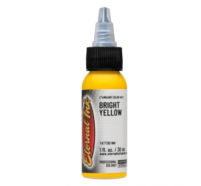 Тату фарба Eternal Bright Yellow 15ml