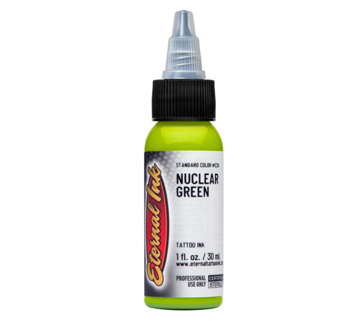 Тату фарба Eternal Nuclear Green 15ml