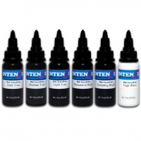 Набір тіньових фарб (грейвош) Bob Tyrrell 6х30мл