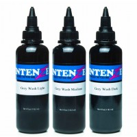 Набір тіньових фарб (грейвош) Intenze Gray Wash 