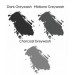 Набір тату-фарб World Famous Tattoo Ink Greywash Set, 3 × 30 мл (США)