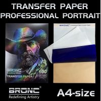 Тату трансферний папір Bronc 10 аркушів