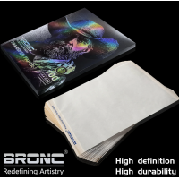 Тату трансферний папір Bronc 10 аркушів