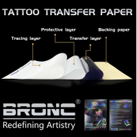 Тату трансферний папір Bronc 100 аркушів