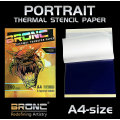 Тату трансферний папір Bronc 10 аркушів