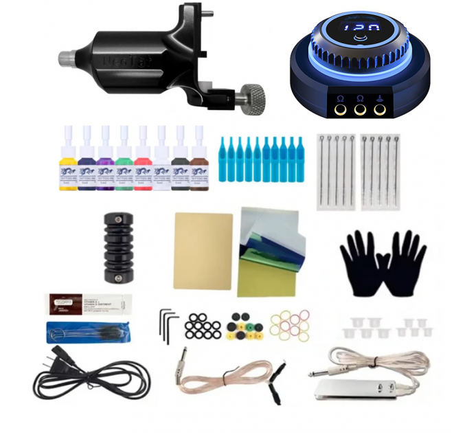 Тату набор з роторною машинкою Neotat Magic