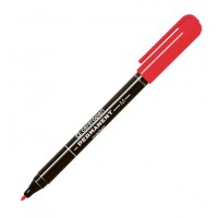 Ручка гелева + Маркер для ескізу тату 0.5 мм, червоний